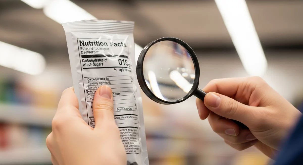 Décrypter les sucres ajoutés : guide complet pour lire les étiquettes Photos par Gemini