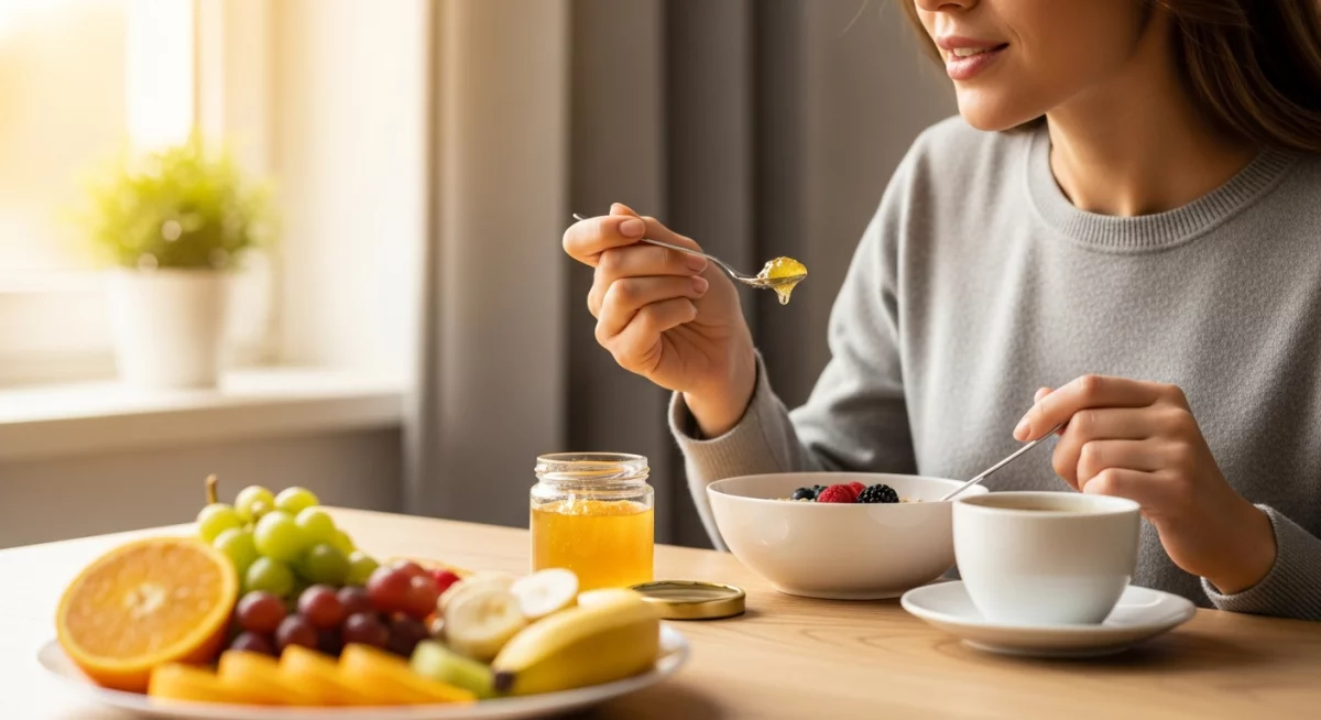 Différentes formes de gelée royale en compléments alimentaires